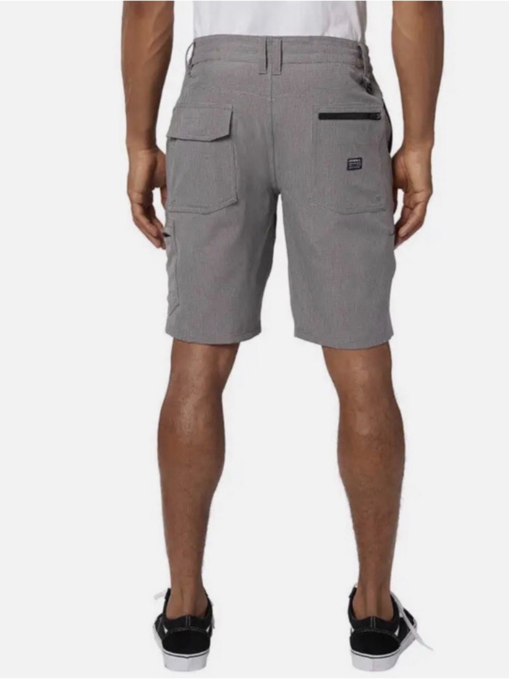 O'NEILL CROSSOVER HYBRID LIGHTWEIGHT MENS GRAY CARGO BOARD SHORTS SIZE 30 WAIST - Picture 3 of 14
